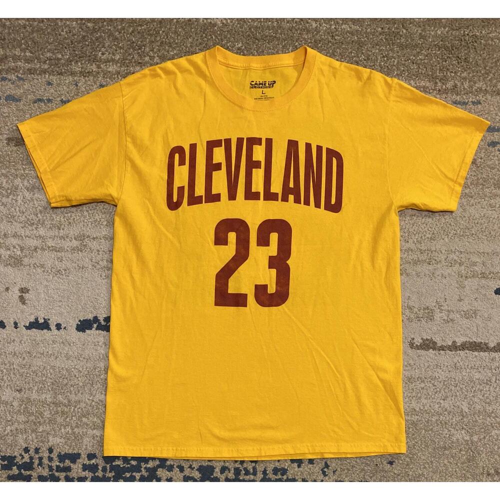 Came Up Clothing Cleveland 23 Dbl Stitched Fanatics Gym Tshirt